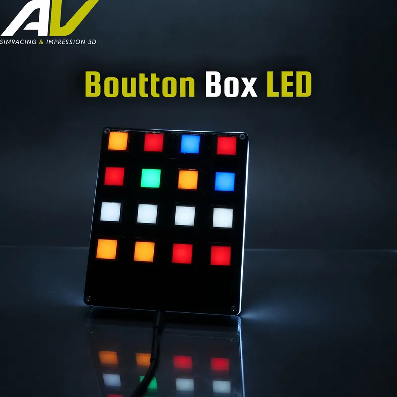 Bouton Box LED